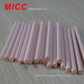 MICC 100mm de comprimento 2/4/6 furos 99,5% de barras de cerâmica de alumina